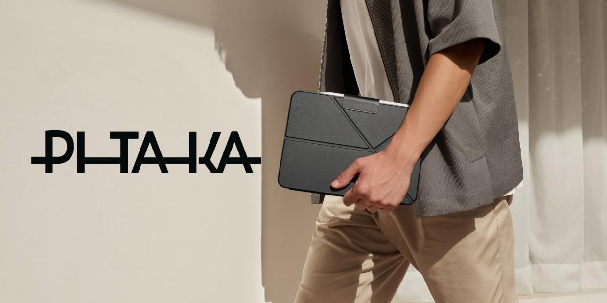 Husa Pitaka MagEZ Folio 2 compatibila cu iPad Pro 12.9 inch 2021-2022 / iPad Air 13 inch 2024-2025, Negru 1 Lerato.ro