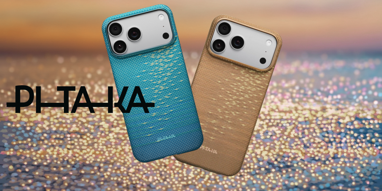 Carcasa PITAKA Ultra-Slim cu MagSafe compatibila cu iPhone 17 Pro, Lucid Blue 1 Lerato.ro