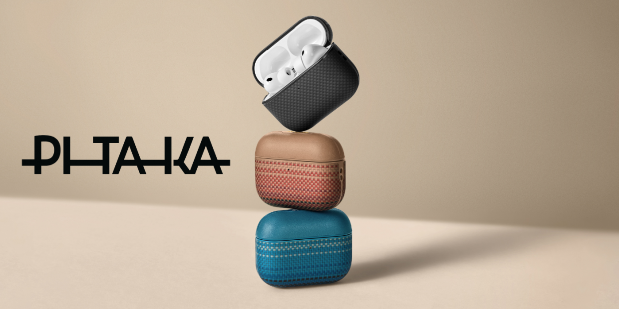 Carcasa PITAKA compatibila cu Apple AirPods Pro 3, Sunrise 1 Lerato.ro