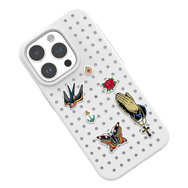 Insigne cu Pinit Tattoo pentru carcasa Pinit, Model 2, Multicolor 1 Lerato.ro