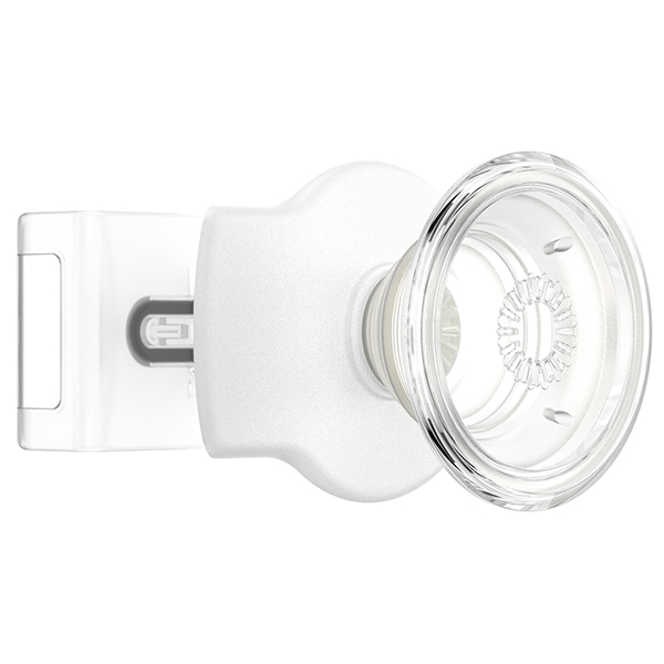 Suport universal pentru telefon Popsockets PopGrip Slide Stretch, Alb 1 Lerato.ro