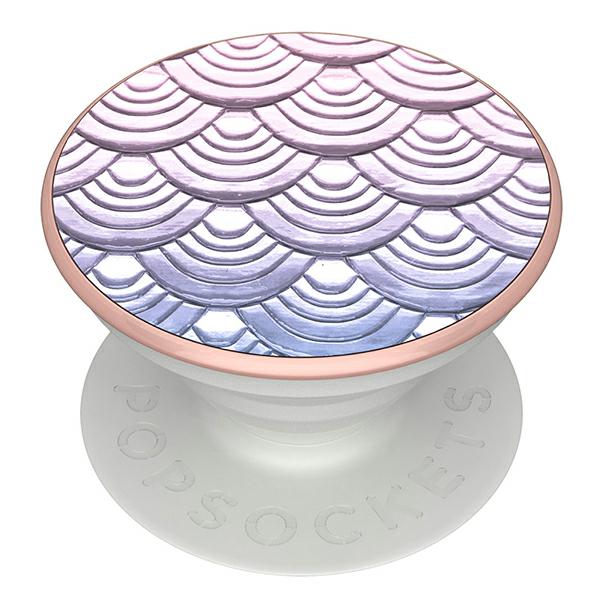 Suport universal pentru telefon Popsockets 2, Iridescent Mermaid Pearl, Extensibil, Graphics 1 Lerato.ro