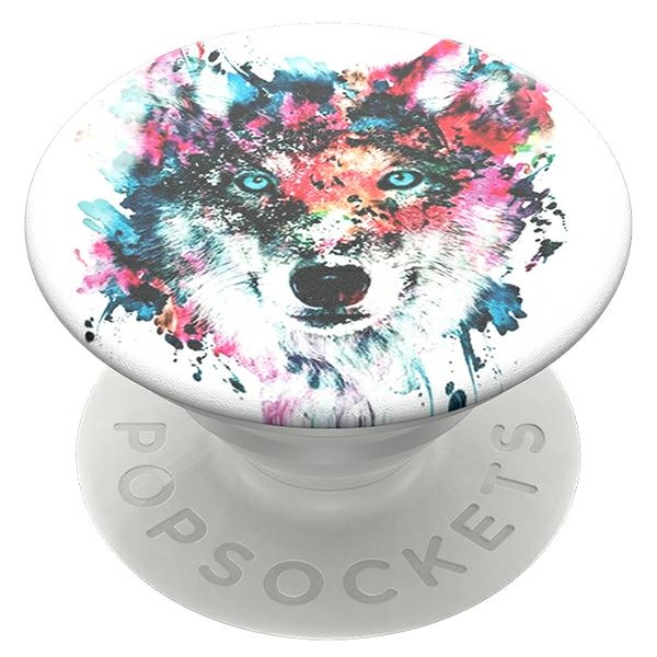 Suport universal pentru telefon Popsockets 2 Wolf, Extensibil, Graphics 1 Lerato.ro