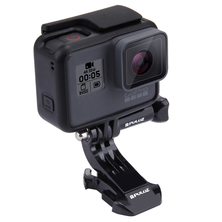 Set suporturi J-hook PU20 Puluz pentru GoPro, Xiaoyi si alte Camere Video Sport, 2 bucati, Negru 1 Lerato.ro