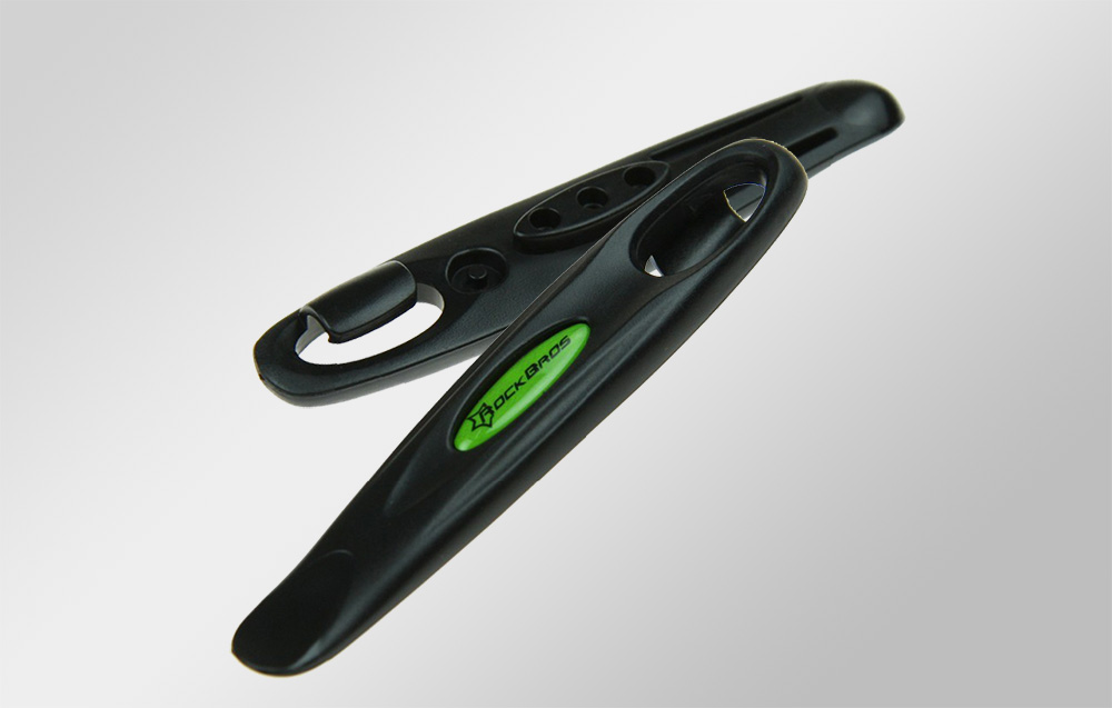 Set 2 leviere pentru bicicleta Rockbros QTB004, Material POM, Negru 1 Lerato.ro