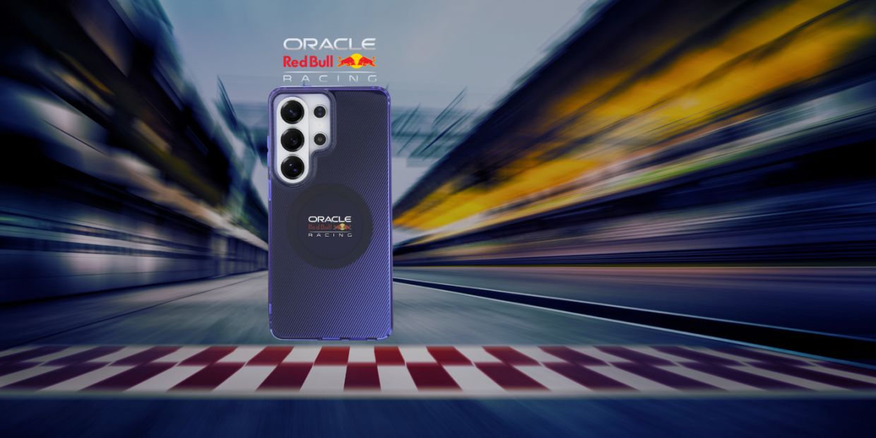 Husa Red Bull Double Layer Blended Lines cu MagSafe compatibila cu Samsung Galaxy S26 Ultra, Navy Blue 1 Lerato.ro