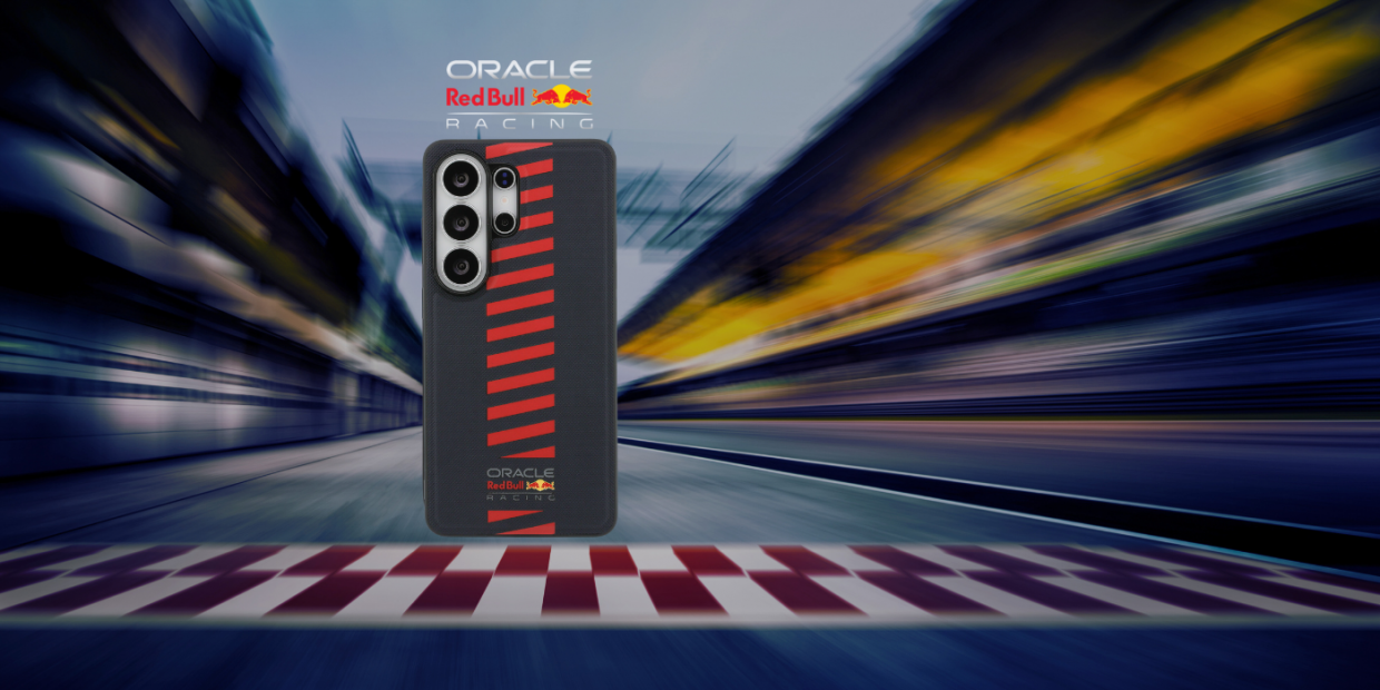 Husa Red Bull Double Layer Blended Lines cu MagSafe compatibila cu Samsung Galaxy S26 Ultra, Navy Blue 1 Lerato.ro