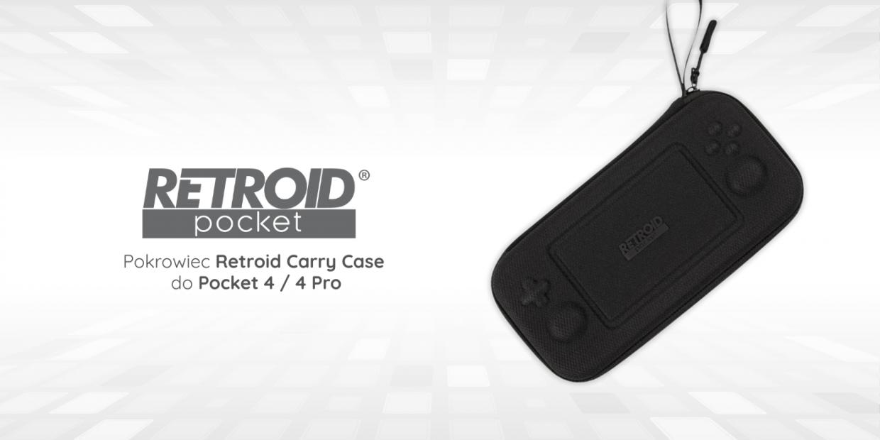 Husa Retroid Carry Case compatibila cu Retroid 4 / 4 Pro, Negru 1 Lerato.ro