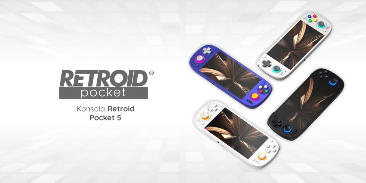 Consola portabila Retroid Pocket 5, Snapdragon 865, 	Adreno 650, 8GB RAM LPDDR4x, 128GB, Display 5.5 inch AMOLED, 5000mAh, Bluetooth 5.1, WiFi, Negru 1 Lerato.ro
