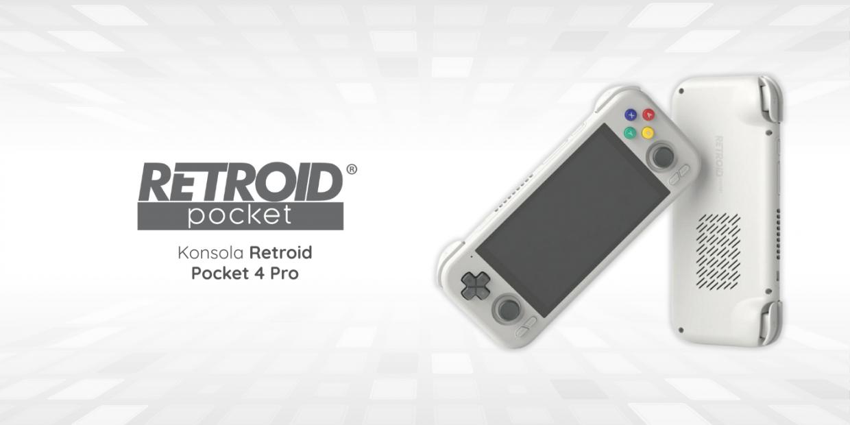 Consola portabila Retroid Pocket 4 Pro, MediaTek Dimensity 1100, 	Mali-G77 MC9, 8GB RAM LPDDR4x, 128GB, Display 4.7 inch, 5000mAh, Bluetooth 5.2, WiFi, USB-C, Gri 1 Lerato.ro