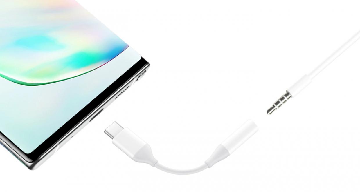Adaptor Samsung, tata USB-C la mama jack 3.5 mm, Alb 1 Lerato.ro