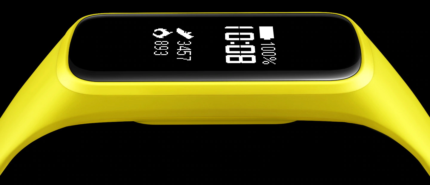 Bratara fitness Samsung Galaxy Fit e (2019) Yellow 1 Lerato.ro