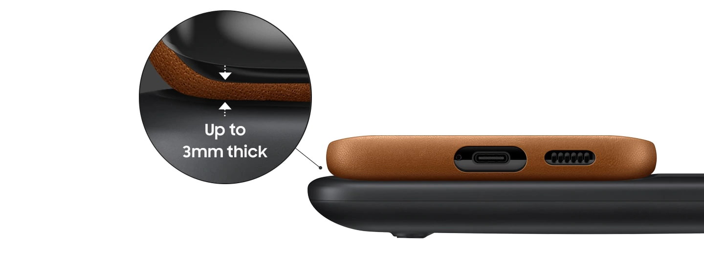 Incarcator Samsung Wireless Charger Duo, Fast Charging, 9W, USB-C, Incarcator retea inclus, Negru 1 Lerato.ro
