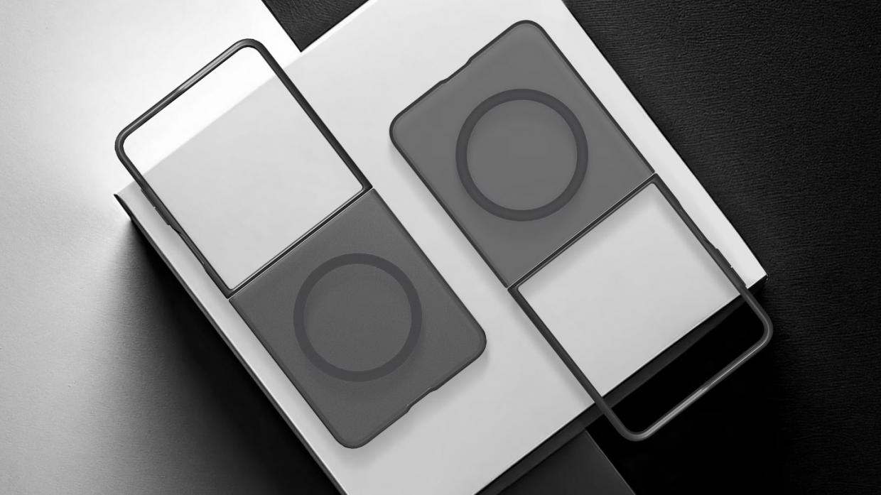 Carcasa Spigen Capella compatibila cu Samsung Galaxy Z Flip 7, Transparent 1 Lerato.ro