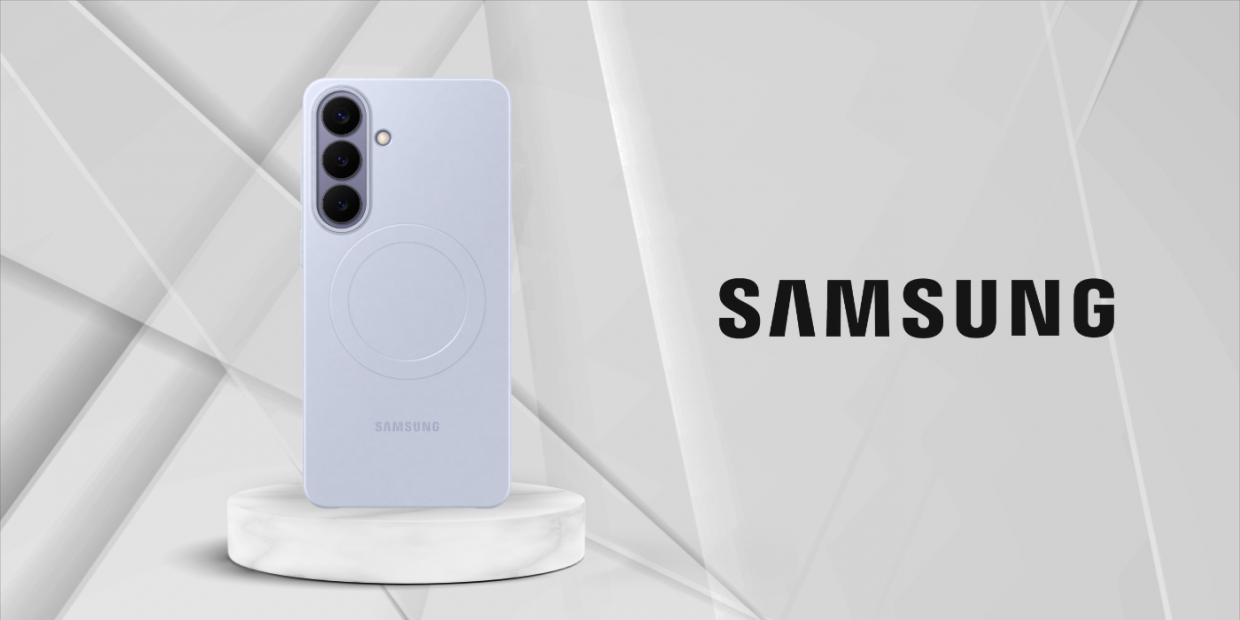 Carcasa Samsung Slim Magnet compatibila cu Samsung Galaxy S26, Light Violet 1 Lerato.ro