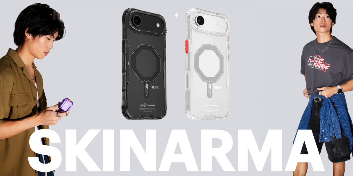 Carcasa Skinarma Saido cu MagSafe compatibila cu iPhone 17 Air, Transparent 1 Lerato.ro