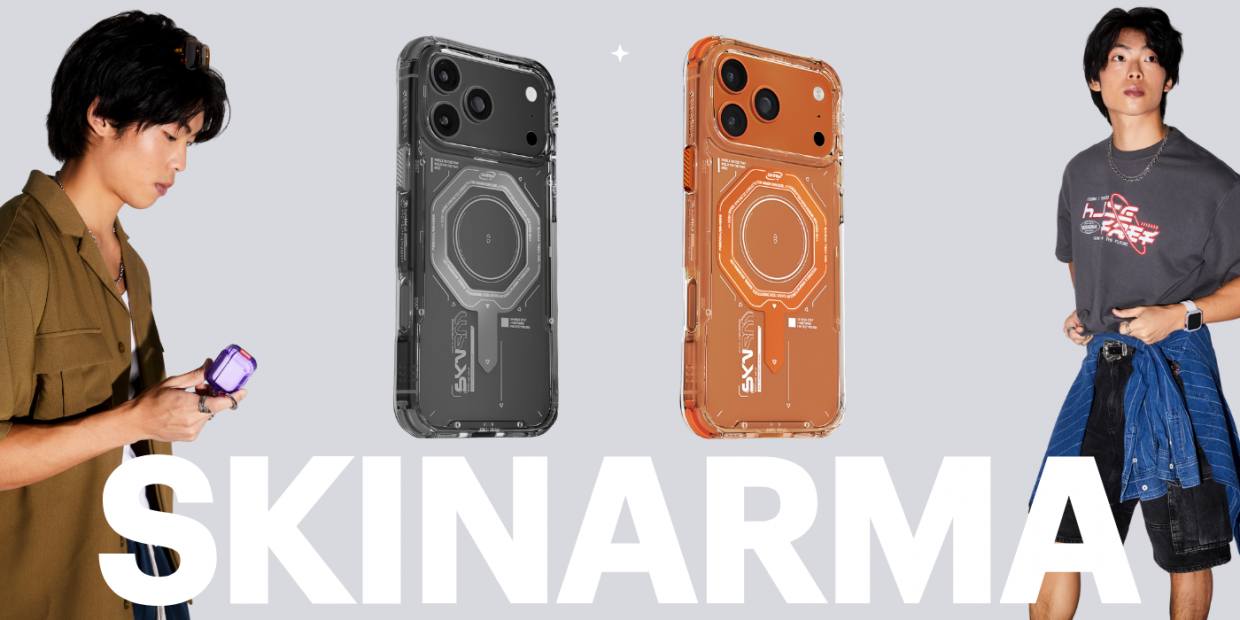 Carcasa Skinarma Magma cu MagSafe compatibila cu iPhone 17 Pro Max, Portocaliu 1 Lerato.ro