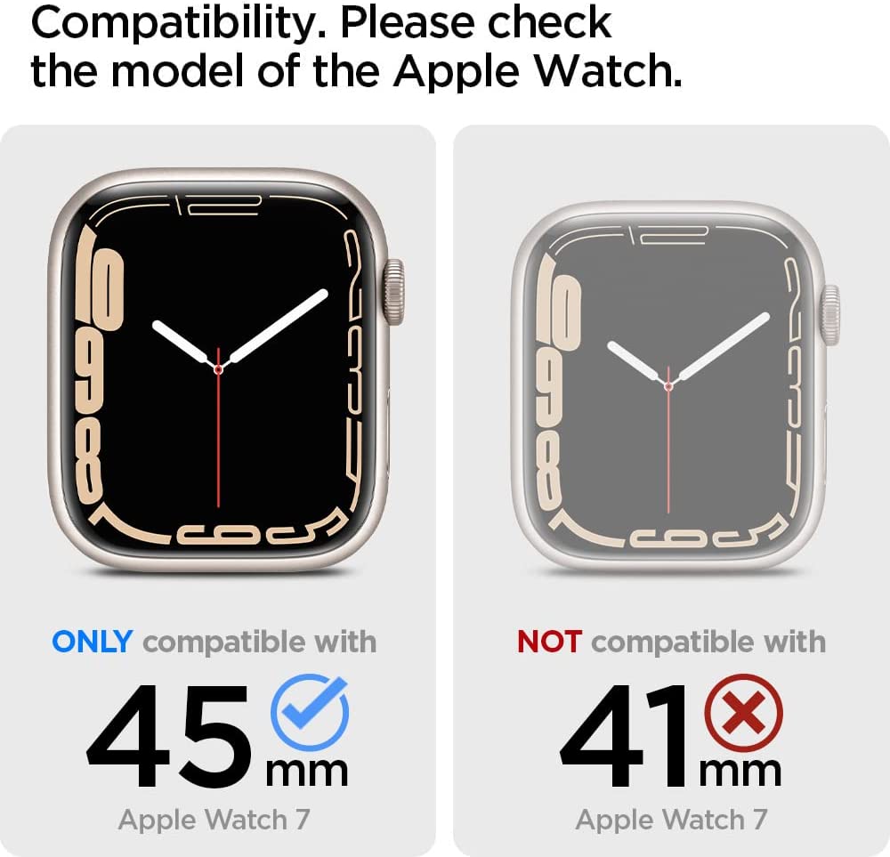 Carcasa Spigen Ultra Hybrid compatibila cu Apple Watch 7 45mm Space Crystal 1 Lerato.ro
