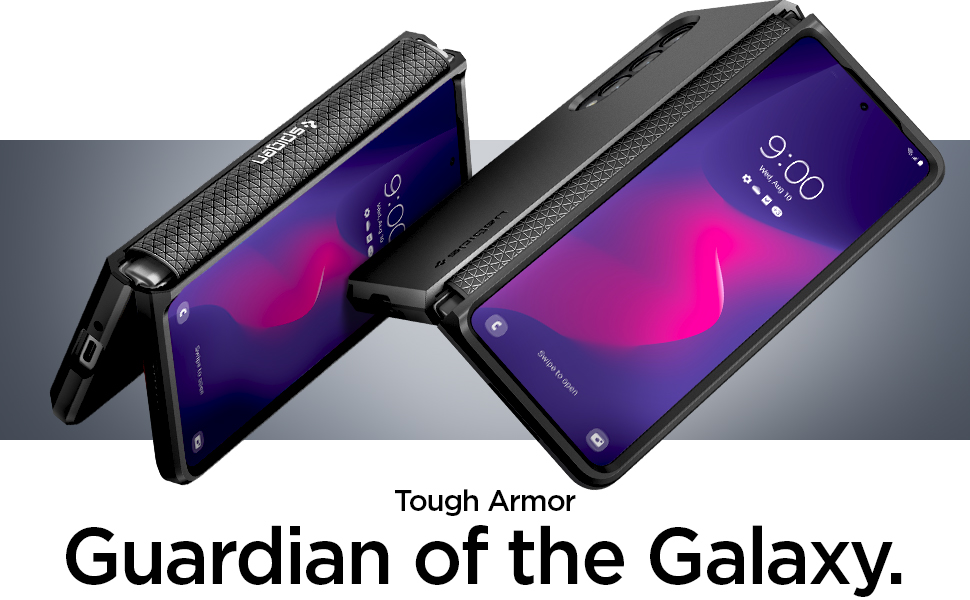 Carcasa Spigen Tough Armor compatibila cu Samsung Galaxy Z Fold 4 5G Black 1 Lerato.ro