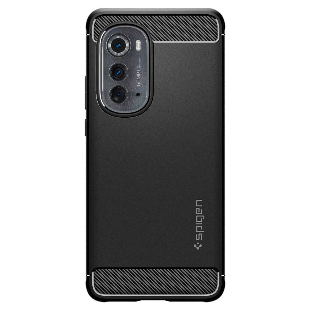 Carcasa Spigen Rugged Armor compatibila cu Motorola Edge 2022 Matte Black