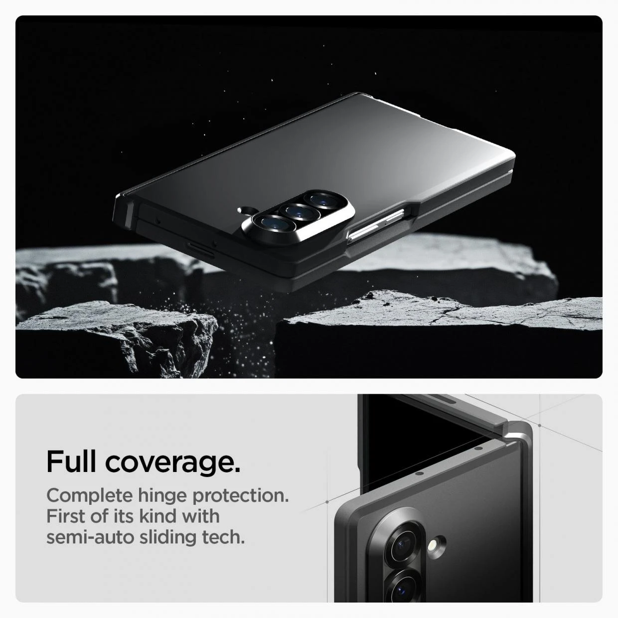 Husa Spigen Tough Armor Pro cu MagSafe compatibila cu iPhone Duo, Negru 1 Lerato.ro