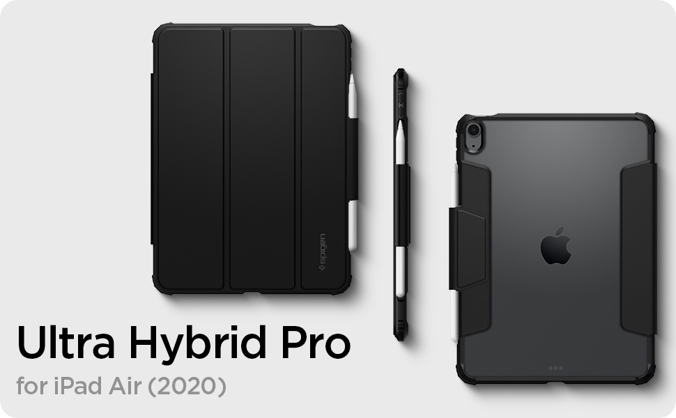 Husa Spigen Ultra Hybrid Pro compatibila cu iPad Air 4 2020 / 5 2022 / 6 2024 Rose Gold 1 Lerato.ro