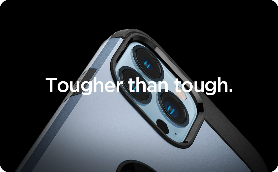 Carcasa Spigen Tough Armor compatibila cu iPhone 13 Pro Max Blue 1 Lerato.ro