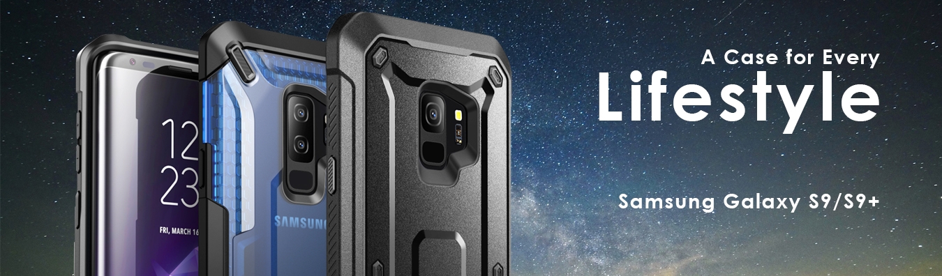 Carcasa Supcase Unicorn Beetle Air compatibila cu Samsung Galaxy S9 Plus Black 1 Lerato.ro