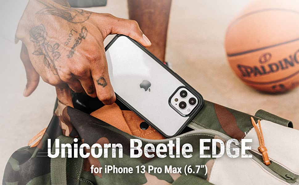Carcasa Supcase Unicorn Beetle Edge compatibila cu iPhone 13 Pro Max Black 1 Lerato.ro