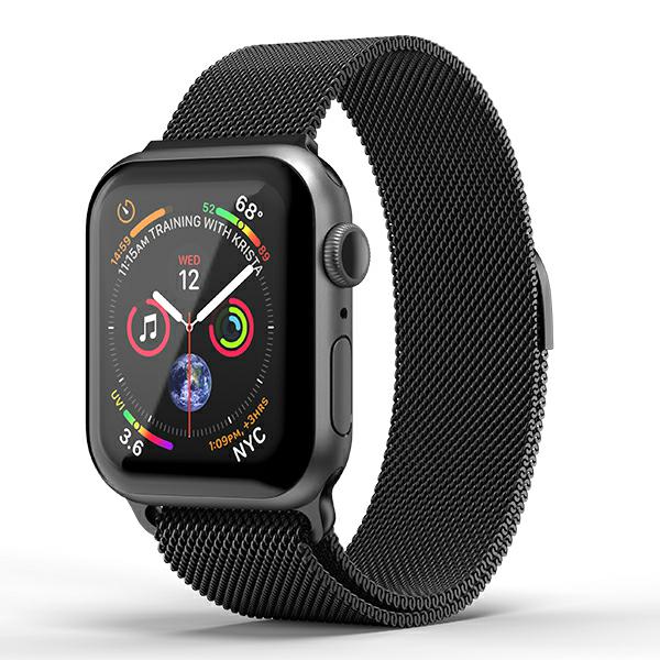 Curea Superdry Chainmail compatibila cu Apple Watch 38/40/41mm, Negru 1 Lerato.ro