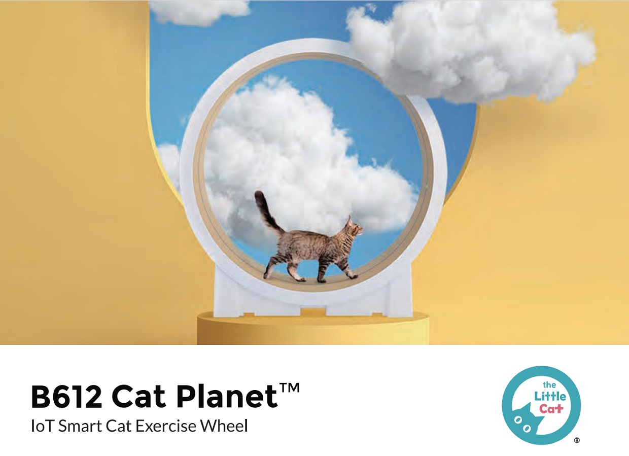 Banda de alergat smart pentru pisici The Little Cat B612 Cat Planet V1, aplicatie dedicata, Sistem de operara Android si iOS, Alb 1 Lerato.ro