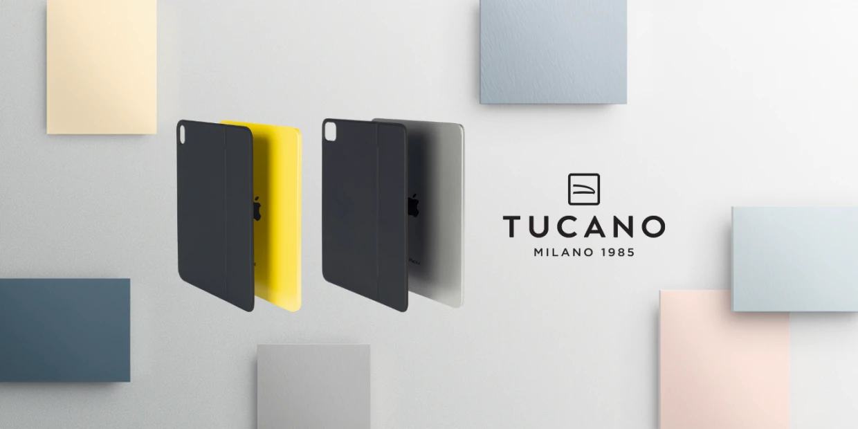 Husa Tucano Magnet Back Cover compatibila cu iPad Air 11 inch 2024 / 2025 / 2026, Functie de suport, Negru 1 Lerato.ro