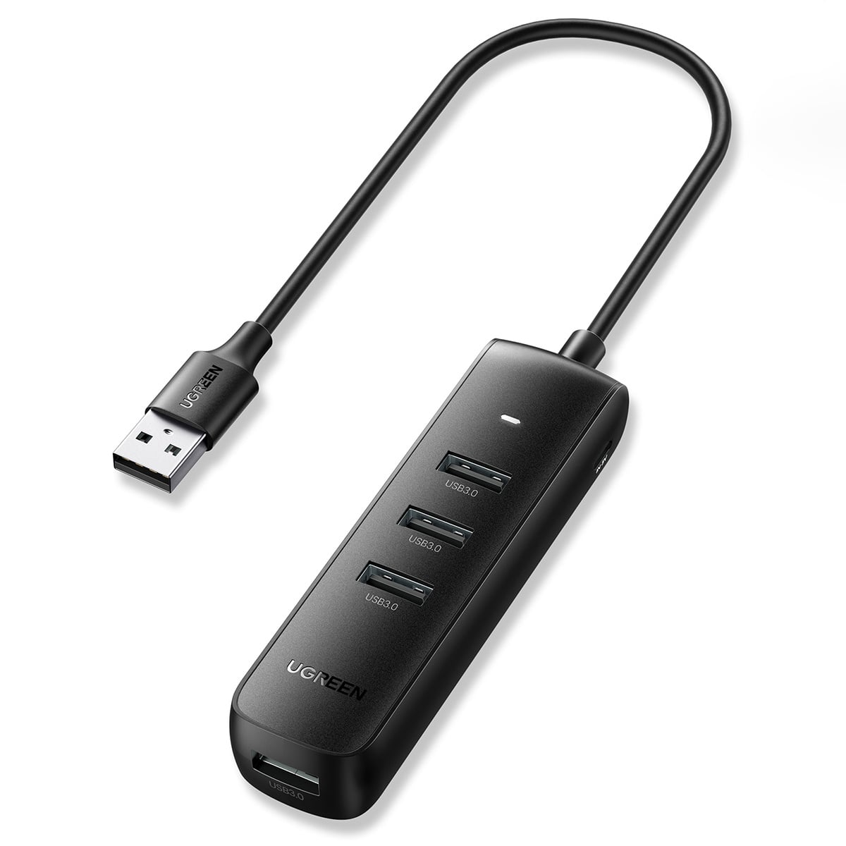 Docking Hub UGREEN CM416, USB-A la 4x USB-A 3.0, Viteza transfer 5 Gbps, Negru 1 Lerato.ro