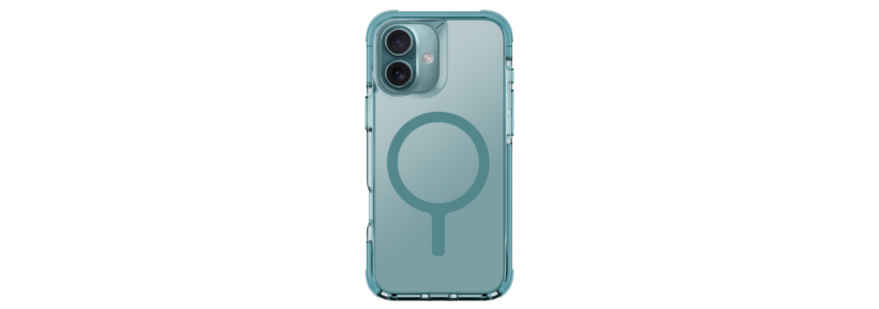 Carcasa Uniq Combat MagSafe compatibila cu iPhone 16 Plus, Verde 1 Lerato.ro