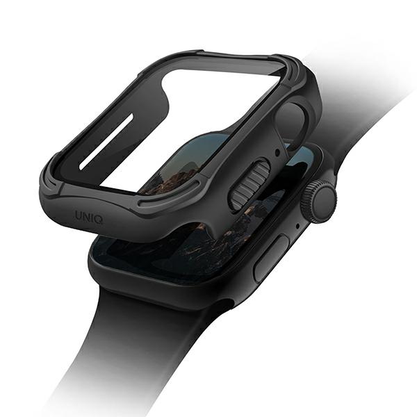 Carcasa Uniq Torres compatibila cu Apple Watch 4/5/6/SE/SE3 40mm, Negru 1 Lerato.ro