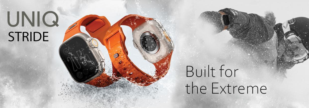 Curea UNIQ Stride compatibila cu Apple Watch 42/44/45/49mm, Blue 1 Lerato.ro