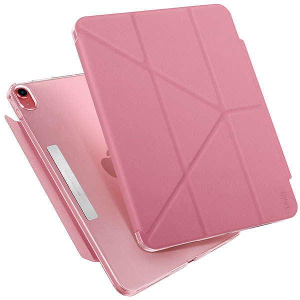 Husa UNIQ Camden compatibila cu iPad 10.9 inch 2022, Roz 1 Lerato.ro