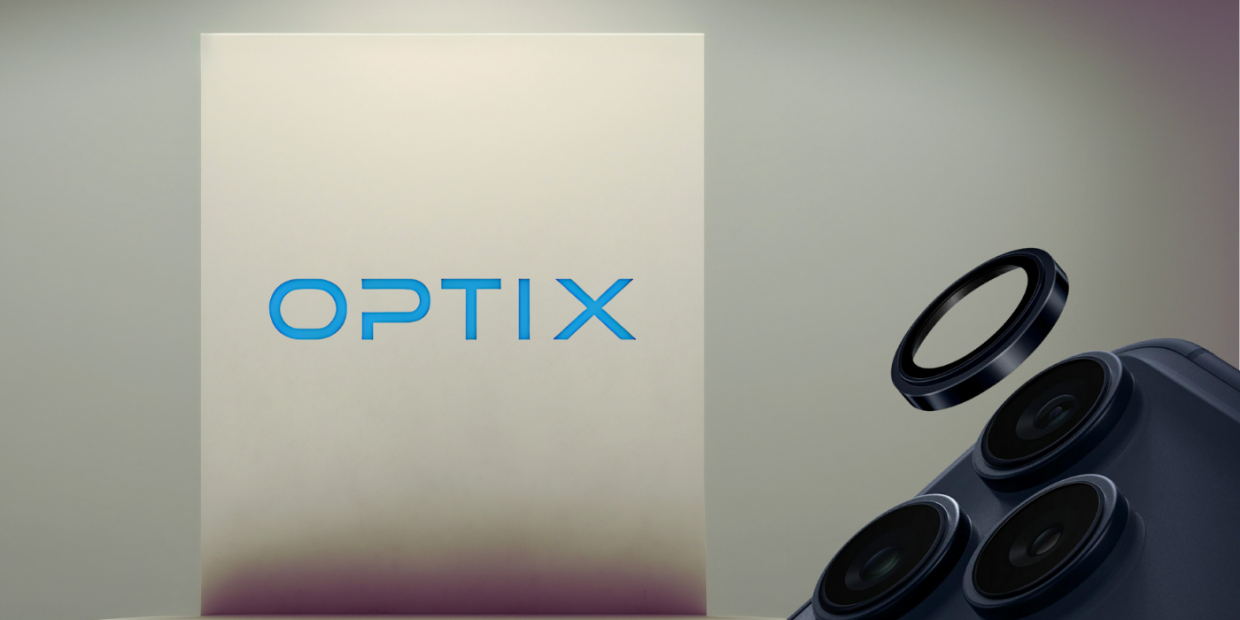 Protectie sticla securizata camera foto UNIQ Optix compatibila cu iPhone 17 Pro / 17 Pro Max, Navy Blue 1 Lerato.ro