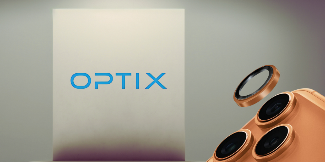 Protectie sticla securizata camera foto UNIQ Optix compatibila cu iPhone 17 Pro / 17 Pro Max, Portocaliu 1 Lerato.ro