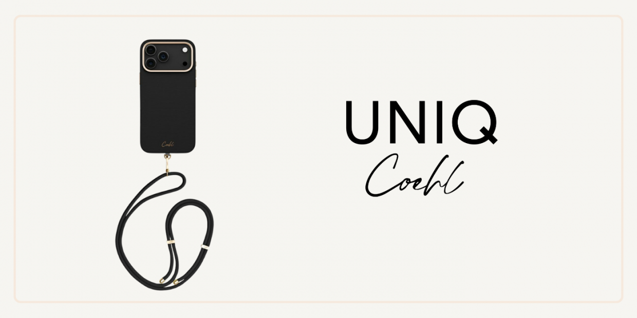 Carcasa UNIQ Coehl Mirelle cu MagSafe compatibila cu iPhone 17 Pro Max, Negru 1 Lerato.ro