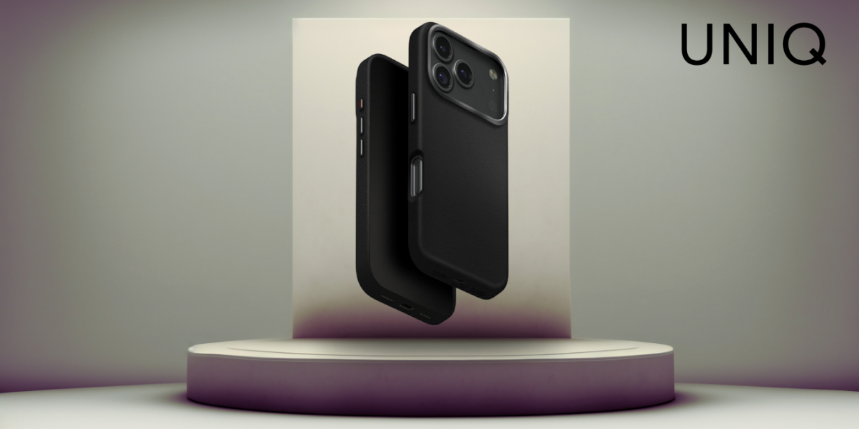 Carcasa UNIQ Lyden cu MagClick compatibila cu iPhone 17 Pro, Negru 1 Lerato.ro