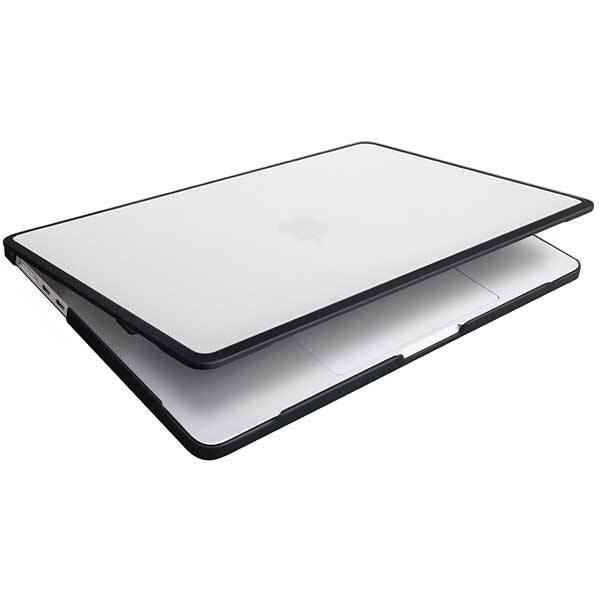 Carcasa laptop UNIQ Venture compatibila cu Macbook Air 13 inch 2018-2022, Negru 1 Lerato.ro