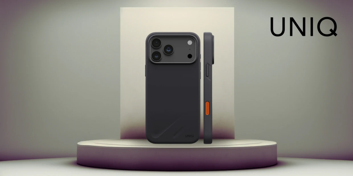 Husa UNIQ Lino Magclick compatibila cu iPhone 18 Pro Max / 17 Pro Max, Gri 1 Lerato.ro