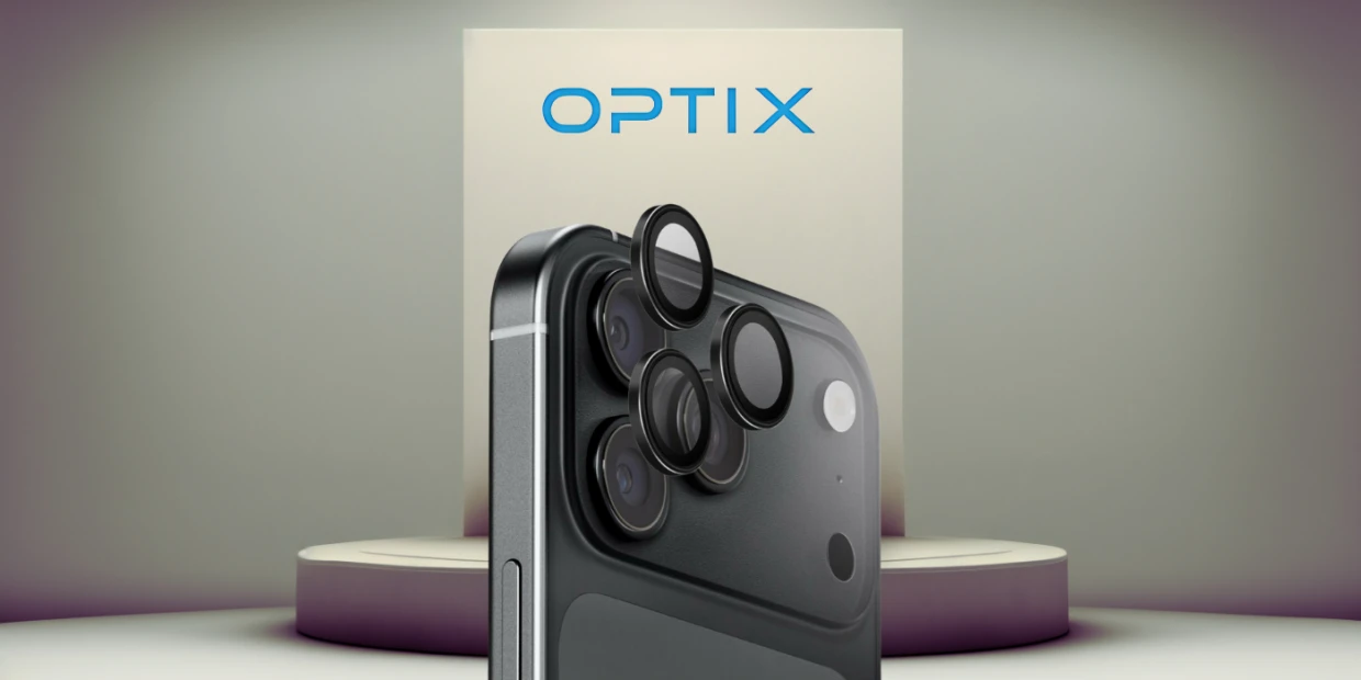 Protectie camera foto UNIQ Optix AluGuard DX2 compatibila cu iPhone 18 Pro Max / 18 Pro, Negru 1 Lerato.ro