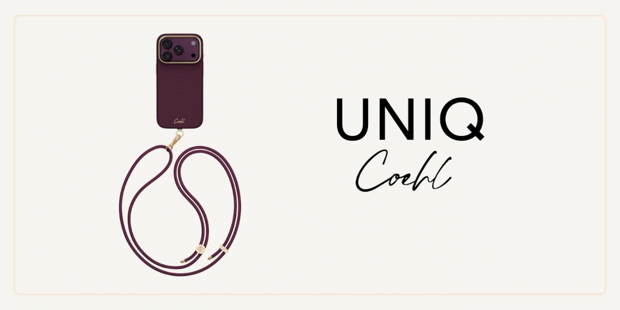 Husa UNIQ Coehl Mirelle cu MagSafe compatibila cu iPhone 18 Pro / 17 Pro, Burgundy 1 Lerato.ro