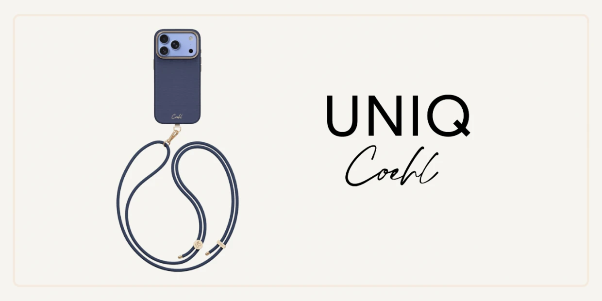 Husa UNIQ Coehl Mirelle cu MagSafe compatibila cu iPhone 18 Pro / 17 Pro, Albastru 1 Lerato.ro