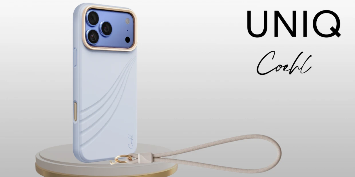 Husa UNIQ Coehl Serina cu MagSafe compatibila cu iPhone 18 Pro Max / 17 Pro Max, Albastru 1 Lerato.ro