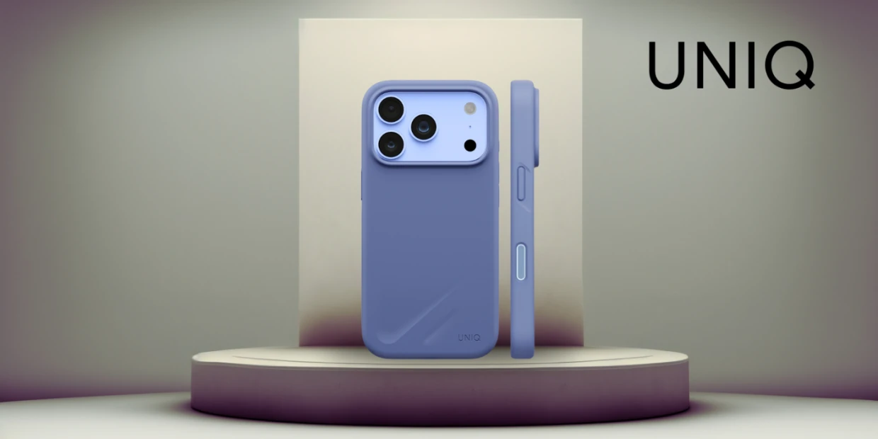 Husa UNIQ Lino cu MagSafe compatibila cu iPhone 18 Pro / 17 Pro, Albastru 1 Lerato.ro