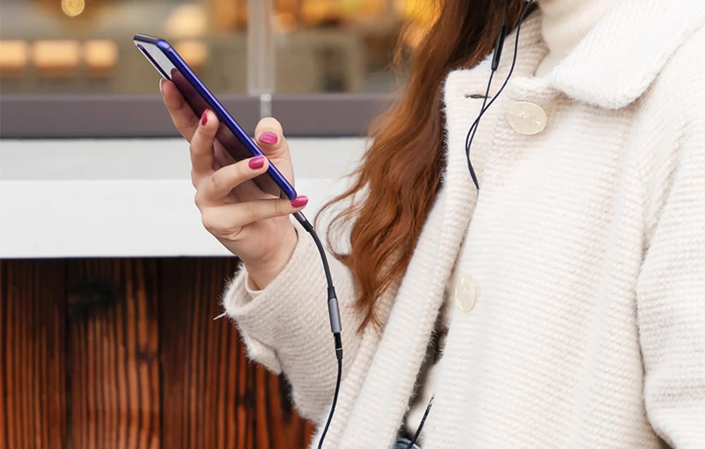 Cablu audio Vention BGMHF, tata USB-C la mama Jack 3.5 mm, Lungime 1m, Negru 1 Lerato.ro