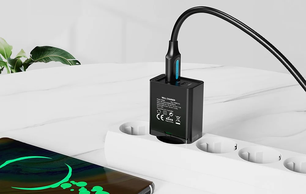 Cablu pentru incarcare si transfer de date Vention COLBG, USB/Micro-USB, 3A, 1.5m, Negru 1 Lerato.ro